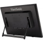 Viewsonic TD1630-3 Monitor PC 39,6 cm (15.6") 1366 x 768 Pixel HD LCD Touch screen Multi utente Nero