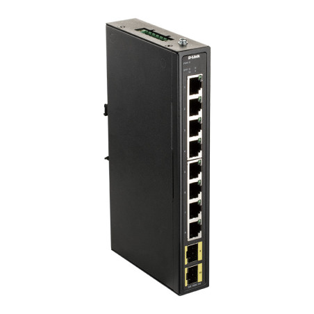 D-Link DIS-100G-10S switch di rete Non gestito Gigabit Ethernet (10 100 1000) DIN rail Nero