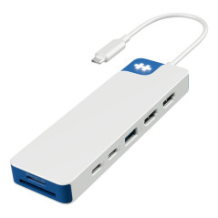 Targus HyperDrive Cablato Dock Bianco