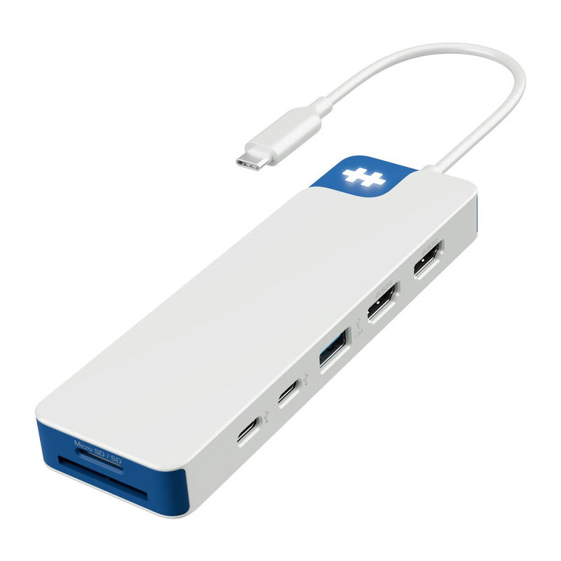 Targus HyperDrive Cablato Dock Bianco