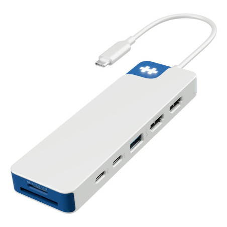 Targus HyperDrive Cablato Dock Bianco
