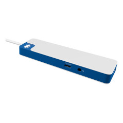 Targus HyperDrive Cablato Dock Bianco