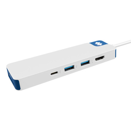 Targus HyperDrive Cablato Dock Bianco