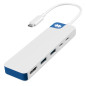 Targus HyperDrive Cablato USB 3.2 Gen 1 (3.1 Gen 1) Type-C Bianco Targus HyperDrive Cablato USB 3.2 Gen 1 (3.1 Gen 1) Type-C Bianco