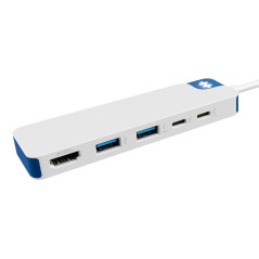 Targus HyperDrive Cablato USB 3.2 Gen 1 (3.1 Gen 1) Type-C Bianco