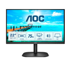 AOC B2 22B2H EU Monitor PC 54,6 cm (21.5") 1920 x 1080 Pixel Full HD LED Nero