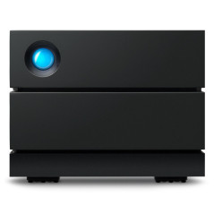 LaCie 2big RAID 16TB array di dischi Desktop Nero