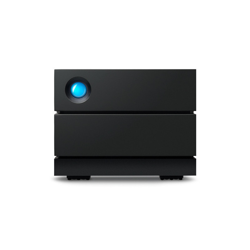 LaCie 2big RAID 16TB array di dischi Desktop Nero