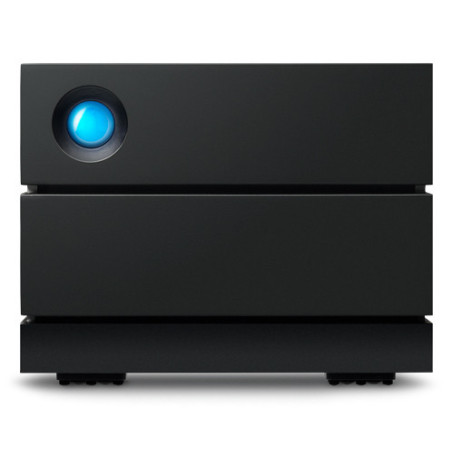 LaCie 2big RAID 16TB array di dischi Desktop Nero