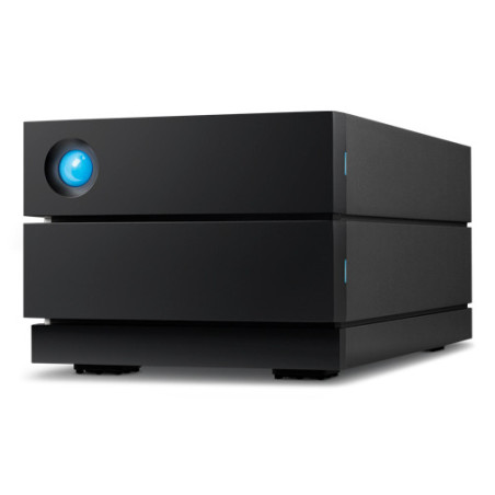 LaCie 2big RAID 16TB array di dischi Desktop Nero