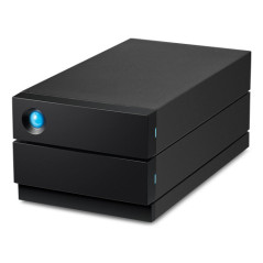 LaCie 2big RAID 16TB array di dischi Desktop Nero