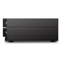 LaCie 2big RAID 16TB array di dischi Desktop Nero