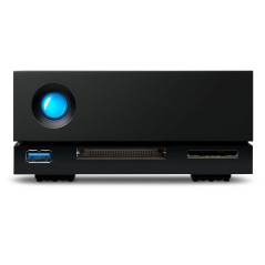 LaCie 1big Dock disco rigido esterno 8 TB 7200 Giri min 3.5" USB tipo A 3.2 Gen 1 (3.1 Gen 1) Nero