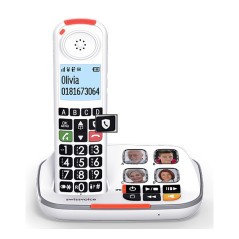 Atlinks XTRA 2355 Telefono DECT Identificatore di chiamata Bianco