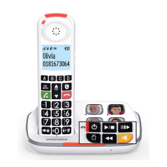 Atlinks XTRA 2355 Telefono DECT Identificatore di chiamata Bianco