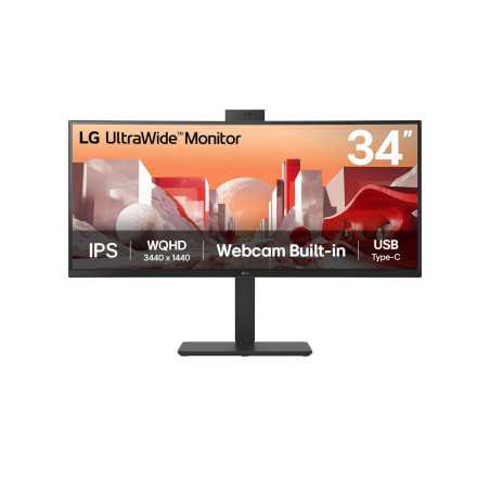LG 34BA85QE-B Monitor PC 86,4 cm (34") 3440 x 1440 Pixel Wide Quad HD LCD Nero 34BA85QE-B.AEU