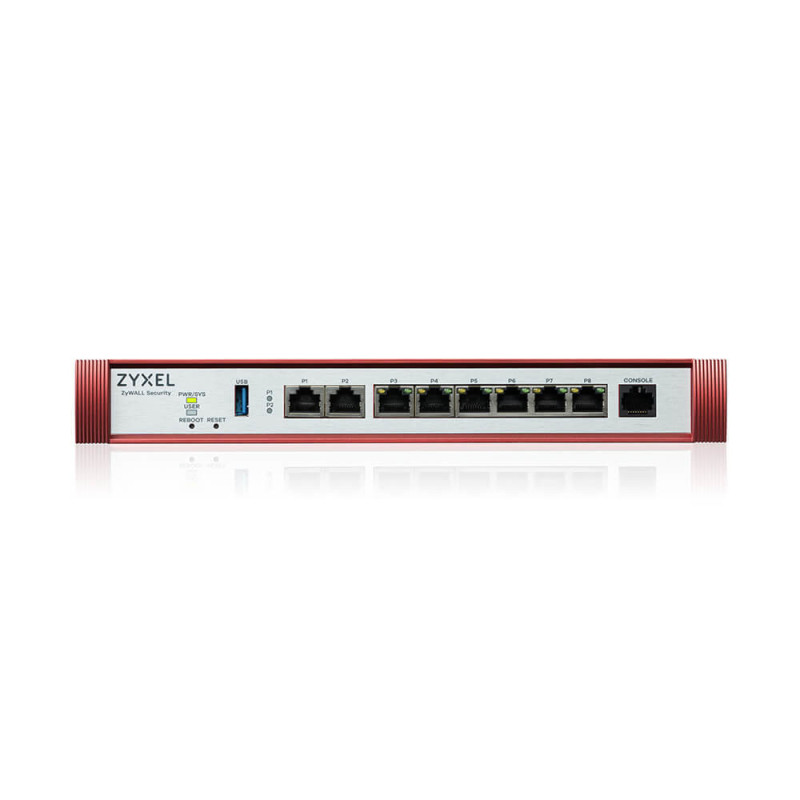 Zyxel USG FLEX 200HP firewall (hardware) 5 Gbit/s Zyxel USG FLEX 200HP firewall (hardware) 5 Gbit/s
