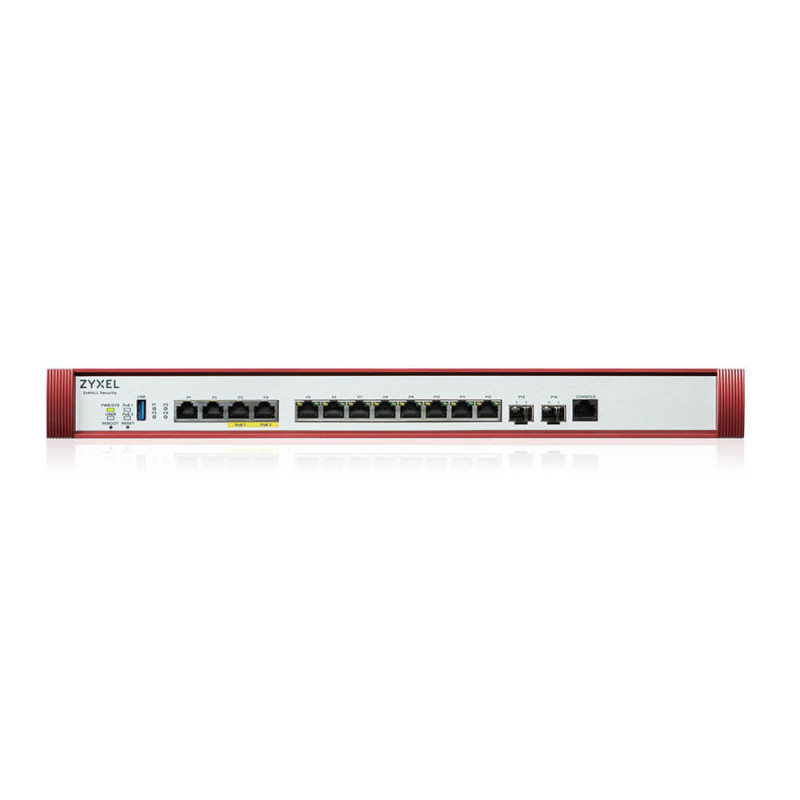 Zyxel USG FLEX 700H firewall (hardware) 15 Gbit/s Zyxel USG FLEX 700H firewall (hardware) 15 Gbit/s