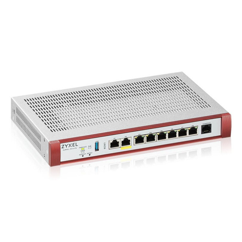 Zyxel USG Flex 100HP firewall (hardware) 3 Gbit/s Zyxel USG Flex 100HP firewall (hardware) 3 Gbit/s