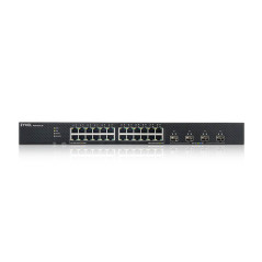 Zyxel XGS1935-28-EU0101F switch di rete Gestito L2+ L3 Gigabit Ethernet (10 100 1000) 1U Nero