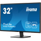 iiyama ProLite X3270QSU-B1 Monitor PC 80 cm (31.5") 2560 x 1440 Pixel Wide Quad HD LED Nero