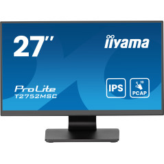 iiyama ProLite T2752MSC-B1AG Monitor PC 68,6 cm (27") 1920 x 1080 Pixel Full HD LED Touch screen Nero