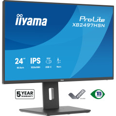iiyama ProLite XB2497HSN-B1 Monitor PC 60,5 cm (23.8") 1920 x 1080 Pixel Full HD LED Nero