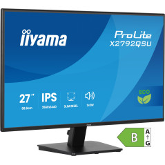 iiyama ProLite X2792QSU-B1 Monitor PC 68,6 cm (27") 2560 x 1440 Pixel Quad HD LED Nero