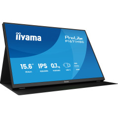 iiyama ProLite P1671HSC-B1 Monitor PC 39,6 cm (15.6") 1920 x 1080 Pixel Full HD LED Nero