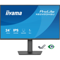 iiyama ProLite XB2493HSU-B1 Monitor PC 60,5 cm (23.8") 1920 x 1080 Pixel Full HD LED Nero