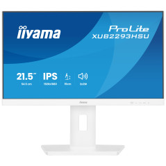 iiyama ProLite XUB2293HSU-W7 Monitor PC 54,6 cm (21.5") 1920 x 1080 Pixel Full HD LED Bianco