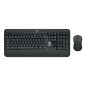 Logitech 920-008683 tastiera Mouse incluso Universale RF Wireless QWERTY Nordic Nero