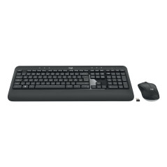 Logitech 920-008683 tastiera Mouse incluso Universale RF Wireless QWERTY Nordic Nero