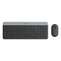 Logitech 920-009198 tastiera Mouse incluso Universale RF Wireless QWERTY Spagnolo Grafite