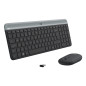 Logitech 920-009198 tastiera Mouse incluso Universale RF Wireless QWERTY Spagnolo Grafite