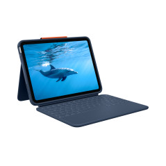 Logitech Rugged Combo 4 QWERTY Italiano Smart Connector Blu
