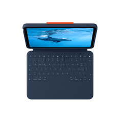 Logitech Rugged Combo 4 QWERTY Italiano Smart Connector Blu