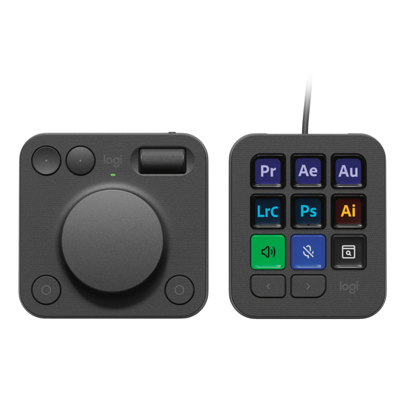 Logitech MX Creative Console Tastierino Bluetooth/USB Grafite