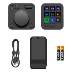 Logitech MX Creative Console Tastierino Bluetooth USB Grafite