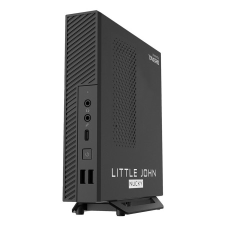 YASHI NY6850 PC stazione di lavoro AMD Ryzen™ 7 PRO 6850H 16 GB LPDDR5-SDRAM 512 GB SSD Windows 11 Pro Mini PC Nero