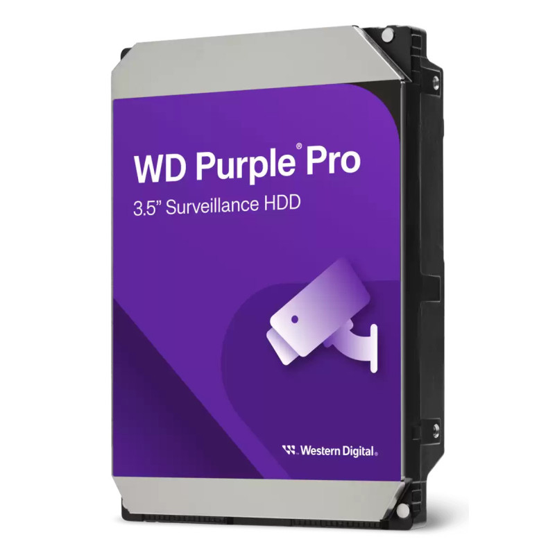 Western Digital Purple Pro WD122PURP disco rigido interno 12 TB 7200 Giri/min 512 MB 3.5" Serial ATA III Western Digital Purple Pro WD122PURP disco rigido interno 12 TB 7200 Giri/min 512 MB 3.5" Serial ATA III
