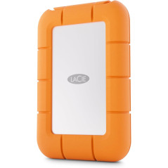 LaCie STMF4000400 unità esterna a stato solido 4 TB USB tipo-C USB 3.2 Gen 2x2 Grigio, Arancione