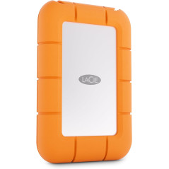 LaCie STMF4000400 unità esterna a stato solido 4 TB USB tipo-C USB 3.2 Gen 2x2 Grigio, Arancione