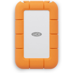 LaCie STMF4000400 unità esterna a stato solido 4 TB USB tipo-C USB 3.2 Gen 2x2 Grigio, Arancione