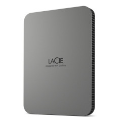 LaCie Mobile Drive Secure disco rigido esterno 2 TB USB tipo-C 3.2 Gen 1 (3.1 Gen 1) Grigio