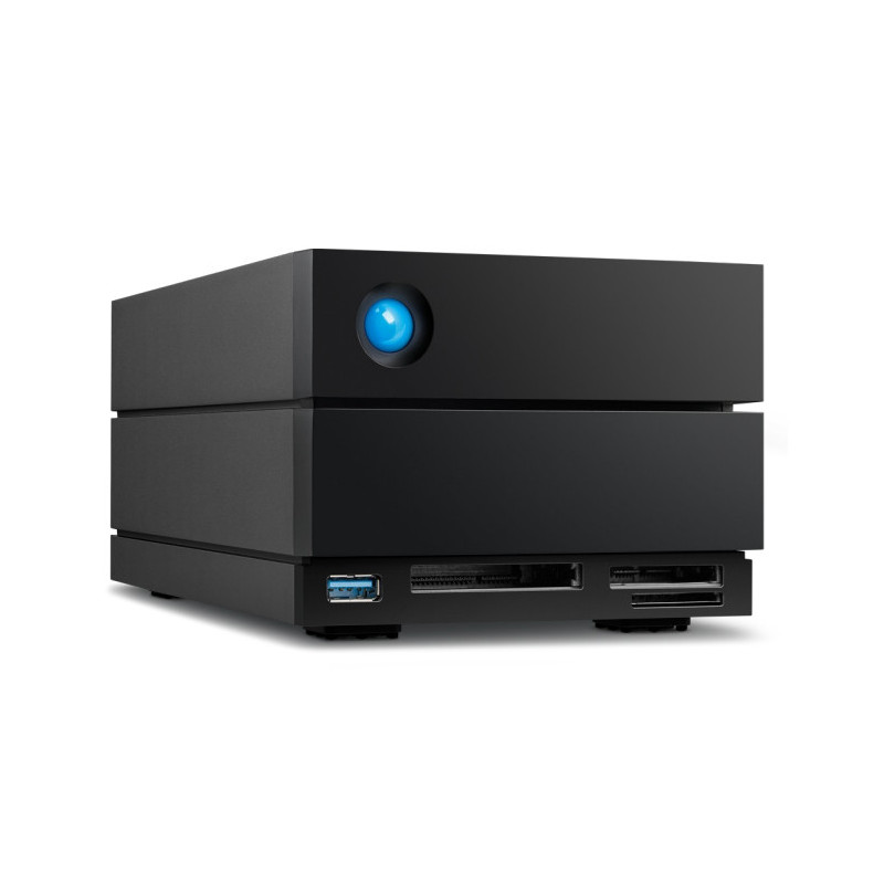 LaCie 2BIG DOCK array di dischi 32 TB Desktop Nero LaCie 2BIG DOCK array di dischi 32 TB Desktop Nero
