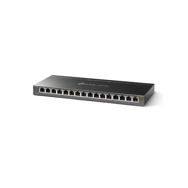 TP-Link TL-SG116E Non gestito L2 Gigabit Ethernet (10/100/1000) Nero TP-Link TL-SG116E Non gestito L2 Gigabit Ethernet (10/100/1000) Nero