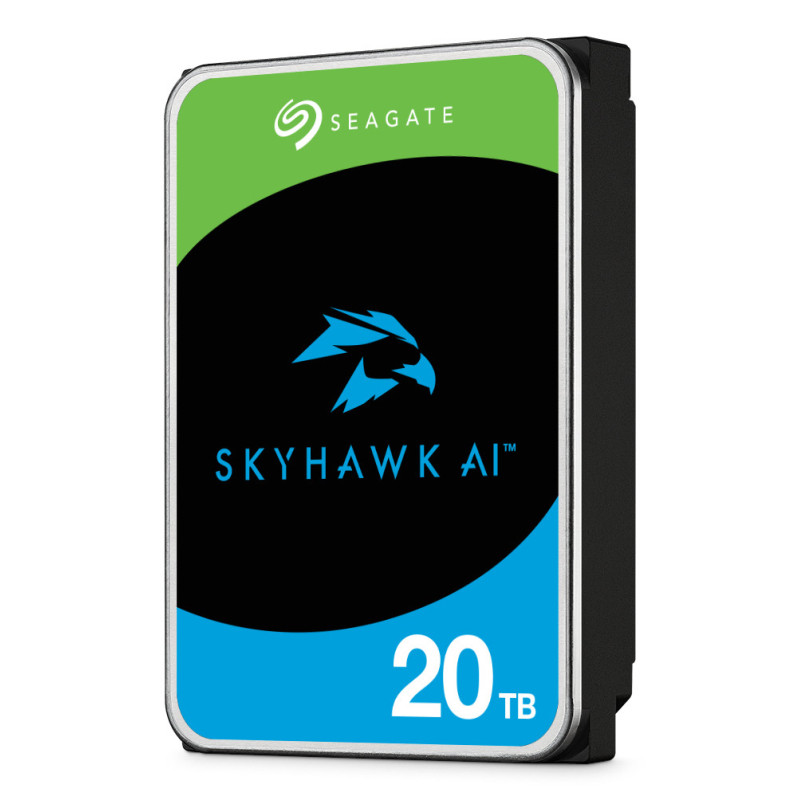 Seagate SkyHawk AI ST20000VE004 disco rigido interno 20 TB 7200 Giri/min 512 MB 3.5" Serial ATA III Seagate SkyHawk AI ST20000VE004 disco rigido interno 20 TB 7200 Giri/min 512 MB 3.5" Serial ATA III