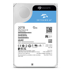 Seagate SkyHawk AI ST20000VE004 disco rigido interno 20 TB 7200 Giri min 512 MB 3.5" Serial ATA III