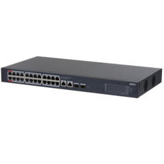 Dahua Technology CS4228-24GT-375 Gestito L2 Gigabit Ethernet (10 100 1000) Supporto Power over Ethernet (PoE) Nero